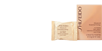ADVANCED ESSENTIAL ENERGY revitalizing bath tablets Shiseido