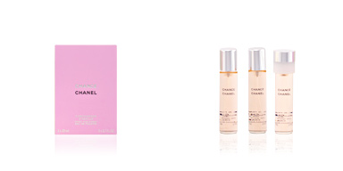 CHANCE eau de toilette spray twist & spray 3 refills Chanel