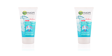 PURE ACTIVE 3 en 1 gel limpiador piel grasa Garnier