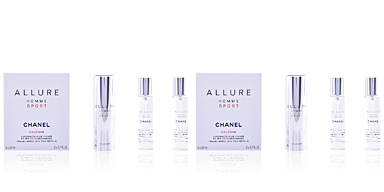 ALLURE HOMME SPORT COLOGNE vapo deux recharges Chanel