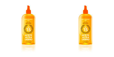 CARROT OIL suntan oil dark tanning SPF15 Mediterraneo Sun
