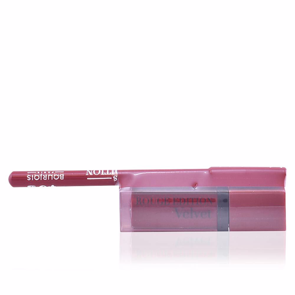 

Rouge Edition Velvet lipstick #08+contour lipliner#10