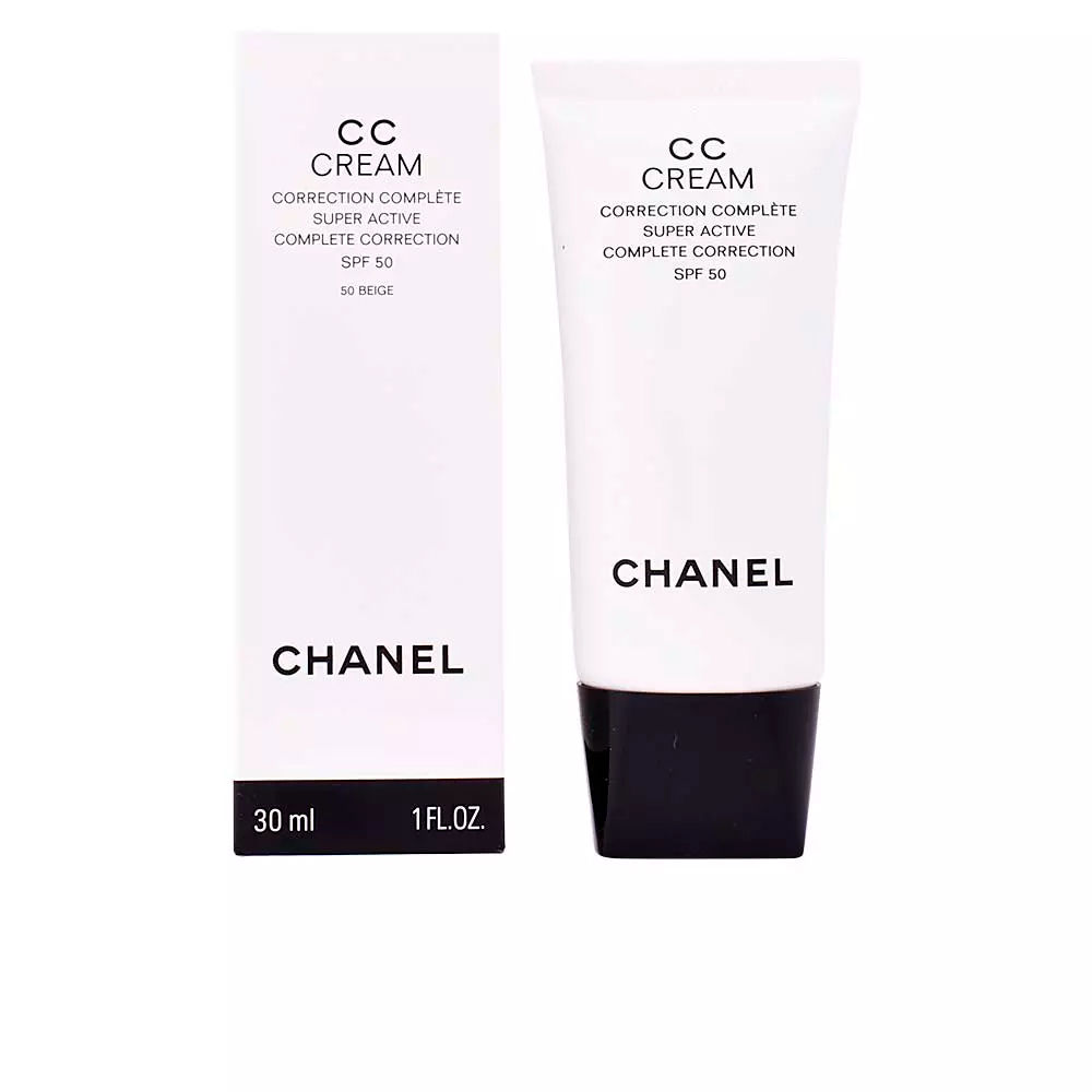 新品　CHANEL CC CREAM 20 BEIGE SPF 50 30ml Chanel CC Cream Super Active Complete Correction SPF 50 30ml