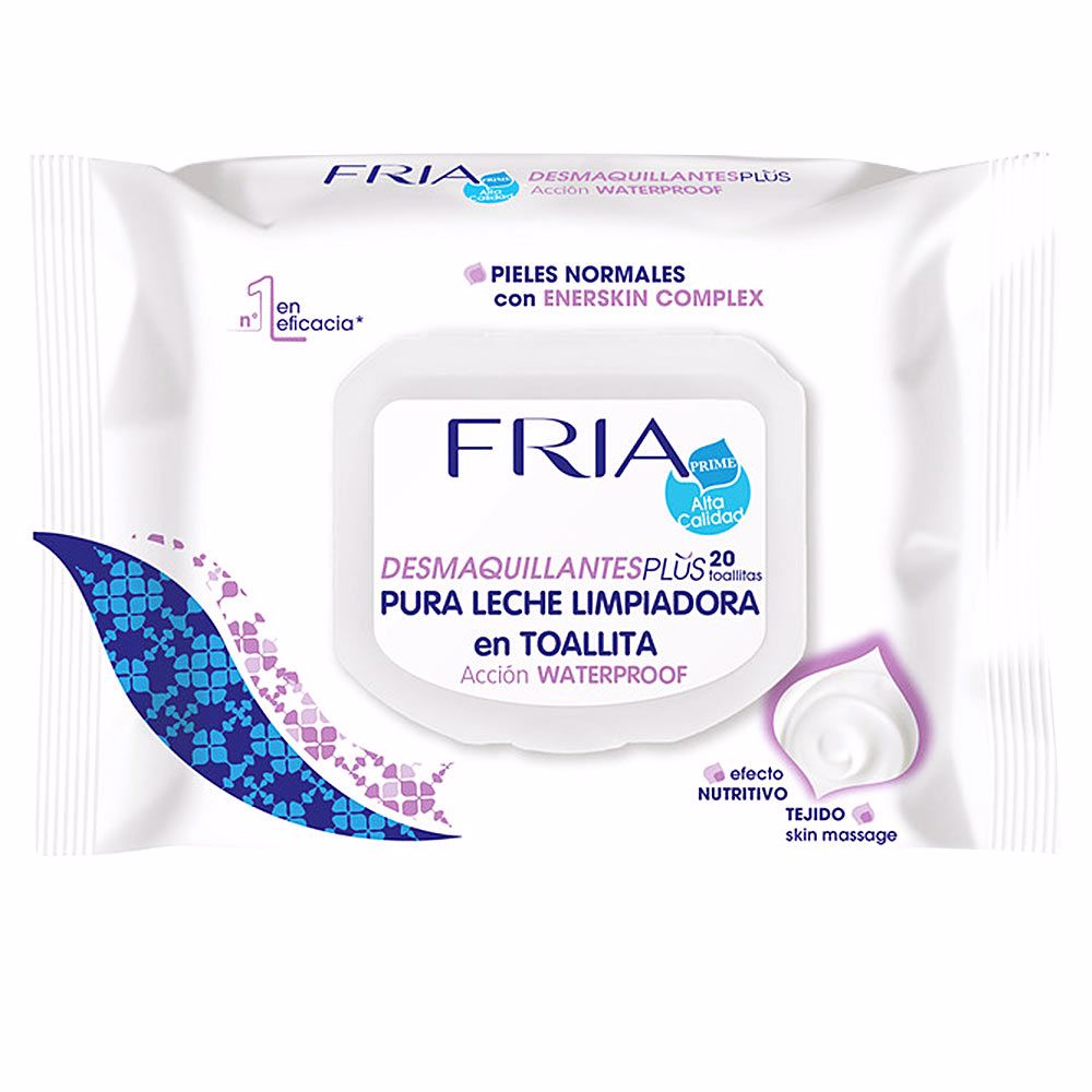 

Fria toallitas desmaquillantes leche nutritiva waterproof