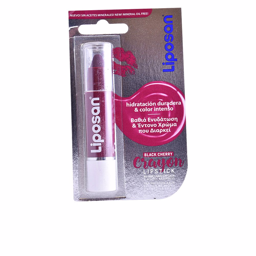 

Liposan Crayon hidratación & color intenso #black cherry