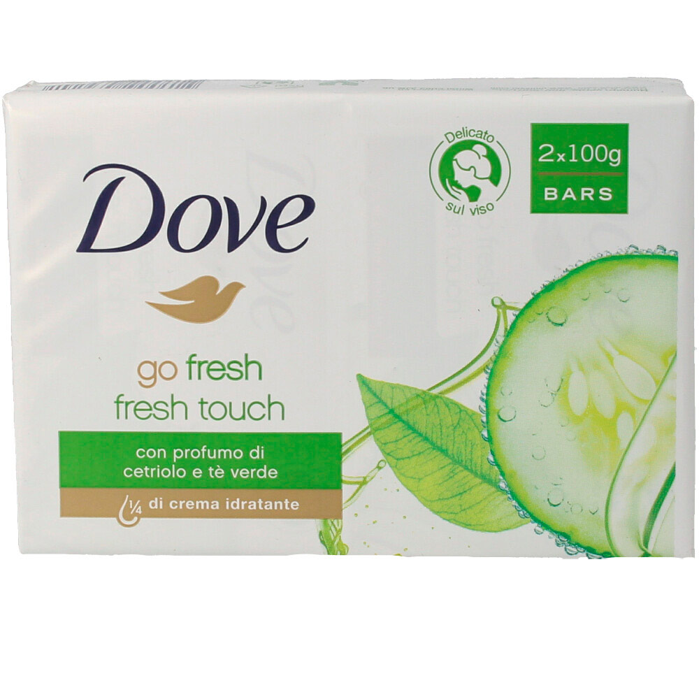 

Go Fresh Jabon Crema Pepino & Te Verde lote 2 x 100 gr