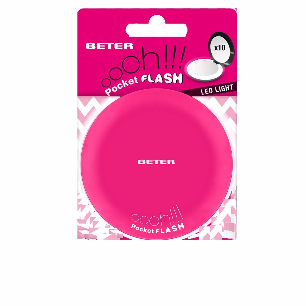 

Espejo OHH! pocket flash con luz y aumento x10 #fucsia 5 ml