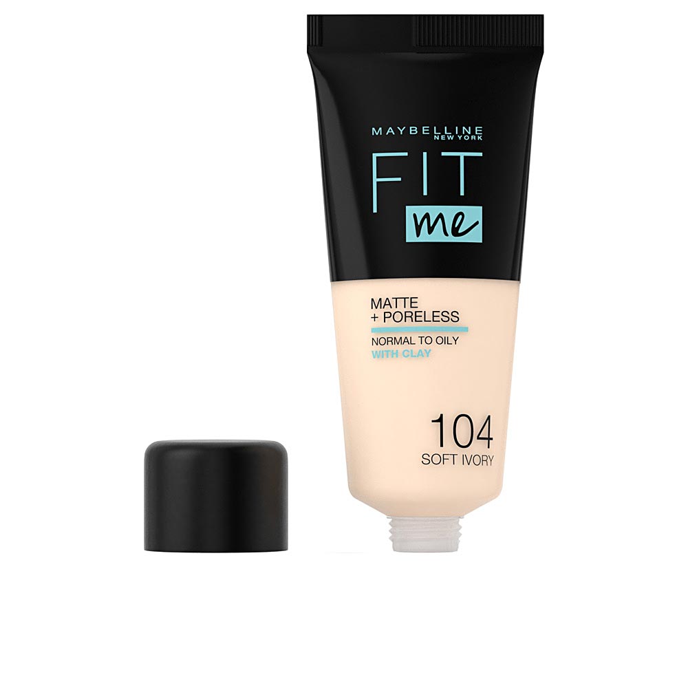 Maybelline New York Fond de Teint Fluide Fit Me Matte & Poreless Peaux normales à grasses Teinte : 355 Noix de Pecan 30 ml - vue 4