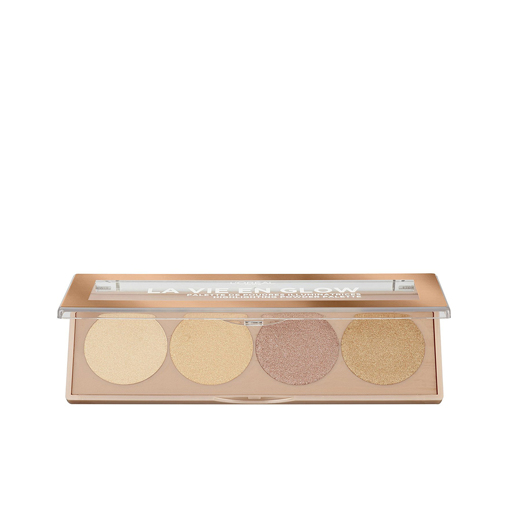 

La Vie En Glow highlighting powder palette #1-warm glow