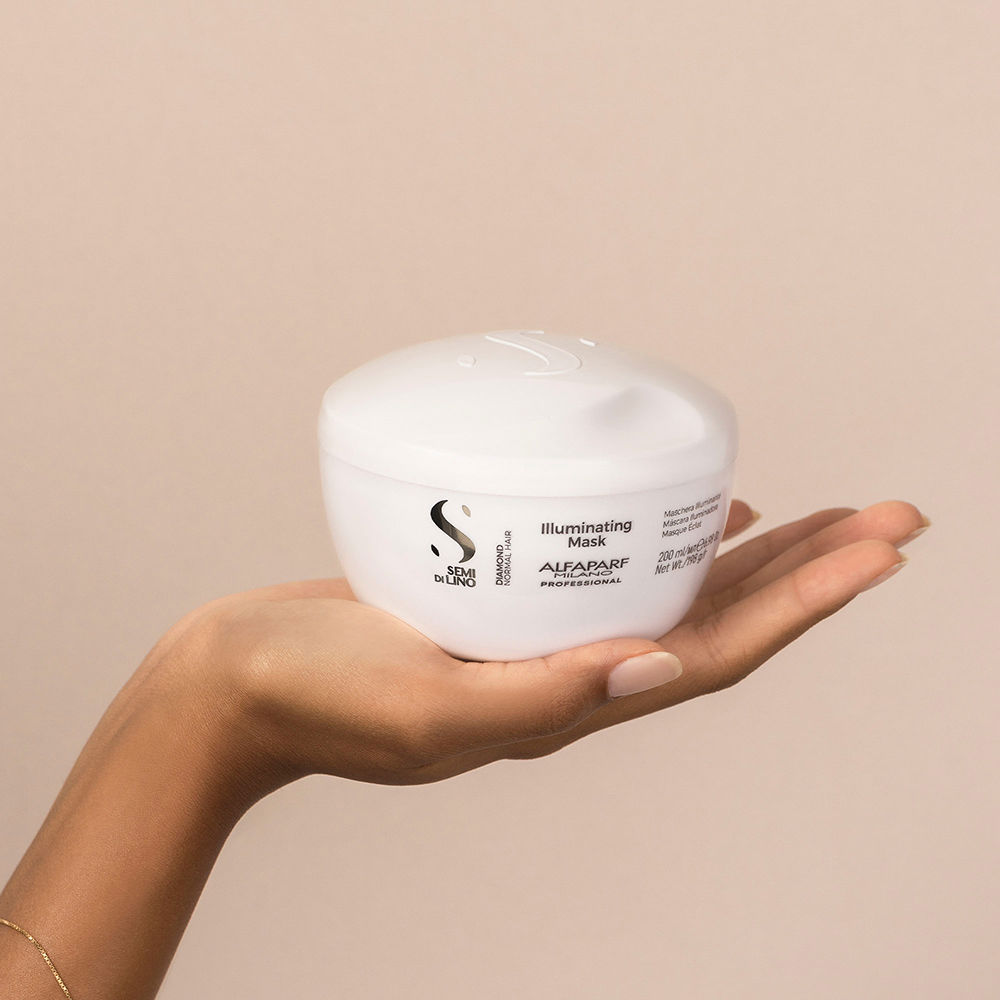 Alfaparf Milano Semi Di Lino Diamond illuminating mask 200 ml 6