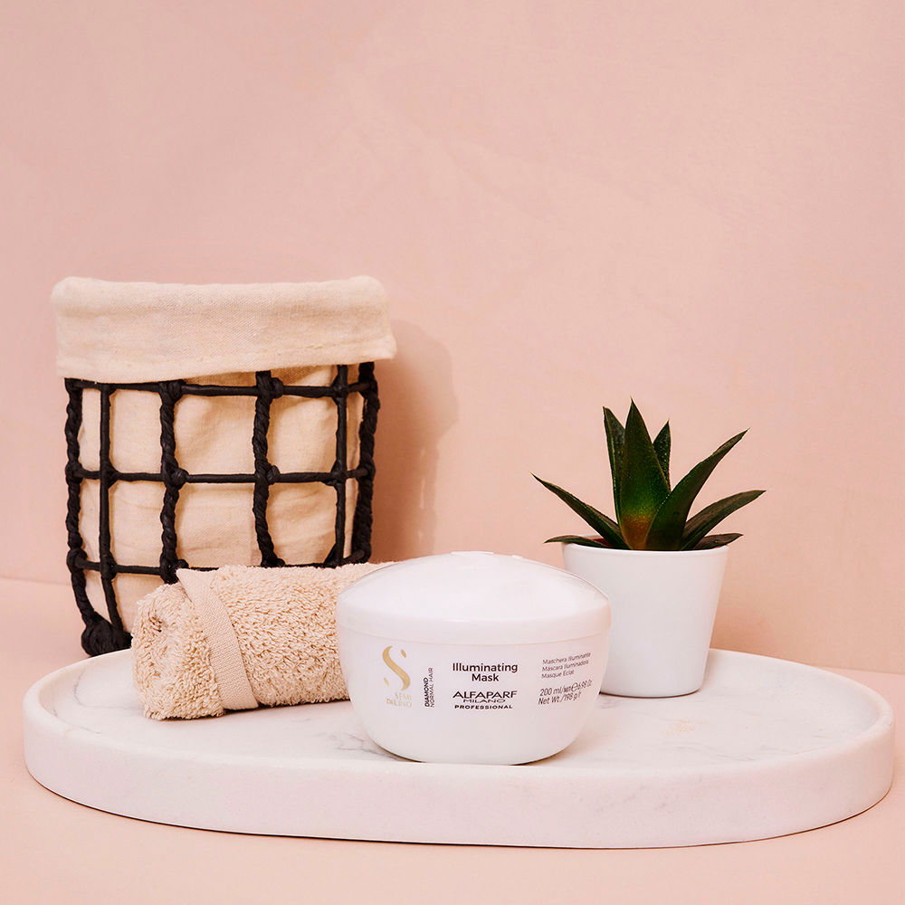 Alfaparf Milano Semi Di Lino Diamond illuminating mask 200 ml 7