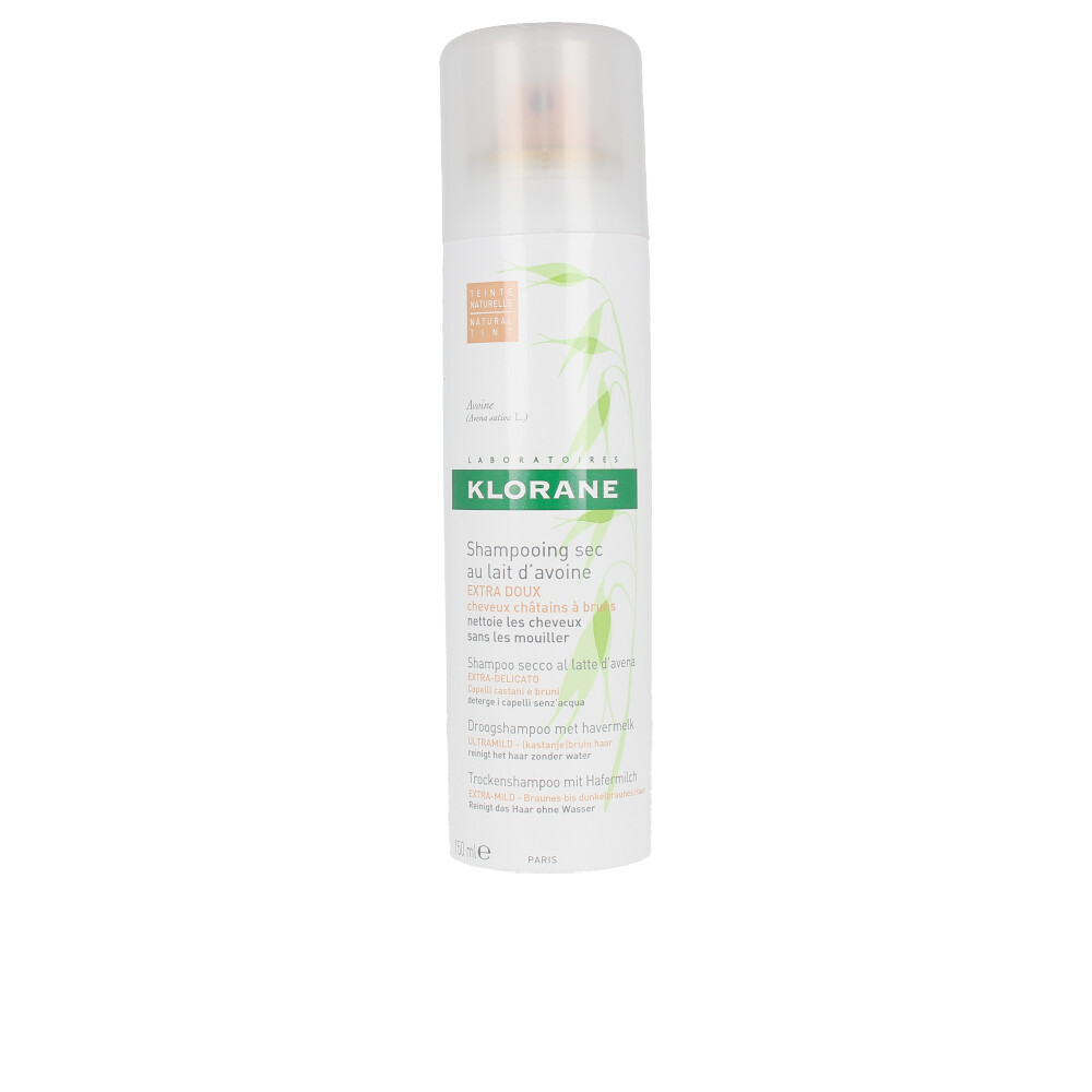 

Dry Shampoo with oat milk gentle formula brown to dark hair