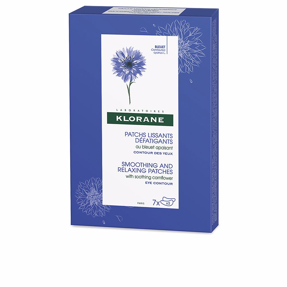 

Smoothing And Relaxing Patches with soothing cornflower 7x2