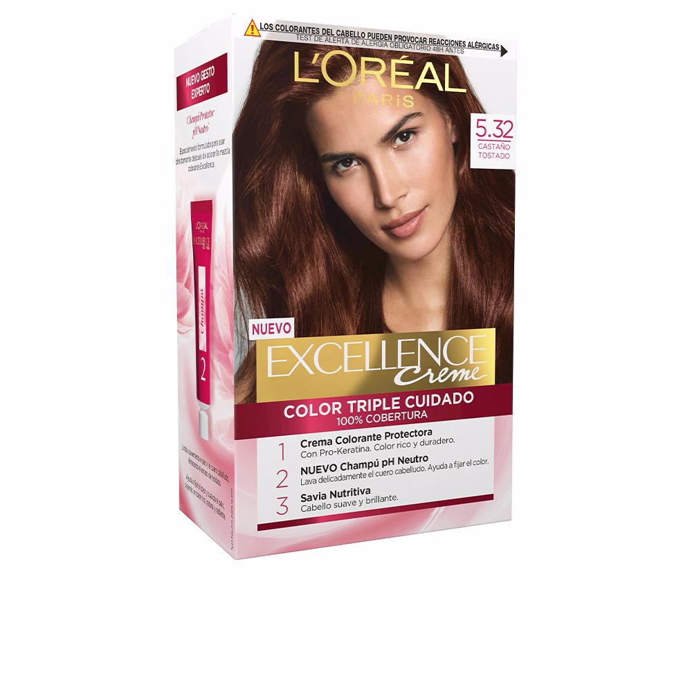 

Excellence creme tinte #5.32-castaño tostado 192 ml
