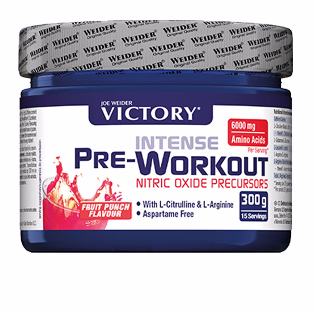 

Pre Workout fruit punch 300 gr
