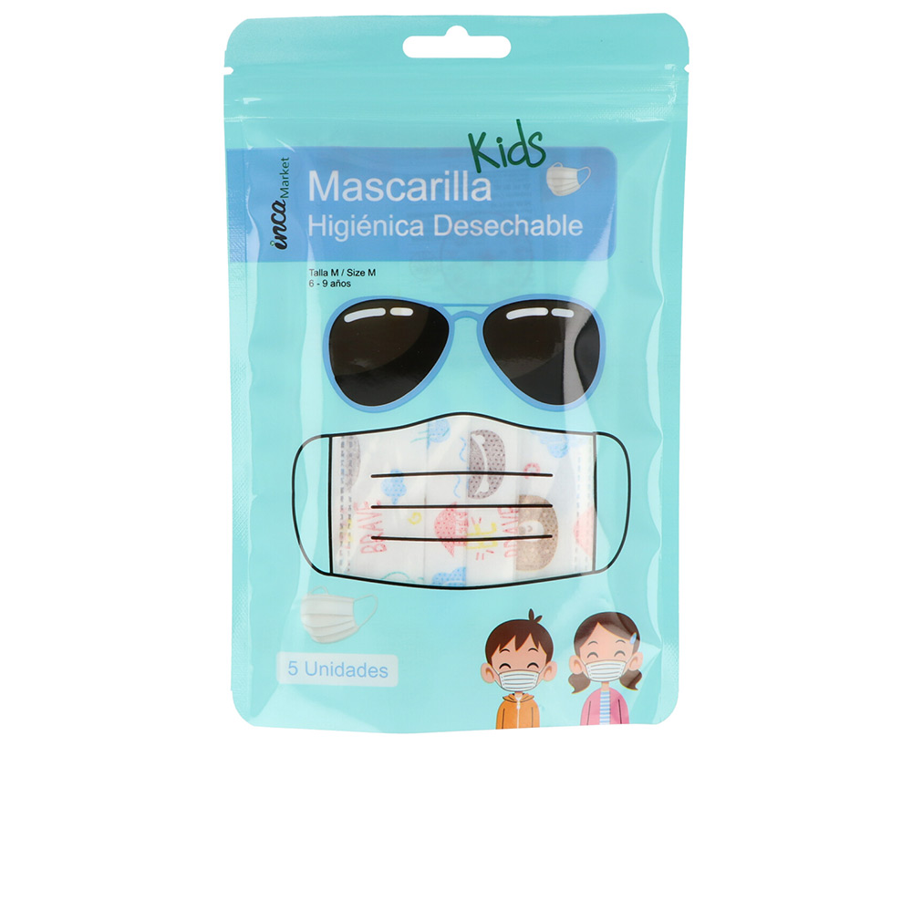 

Market Mascarilla Desechable Infantil lote 5 pz