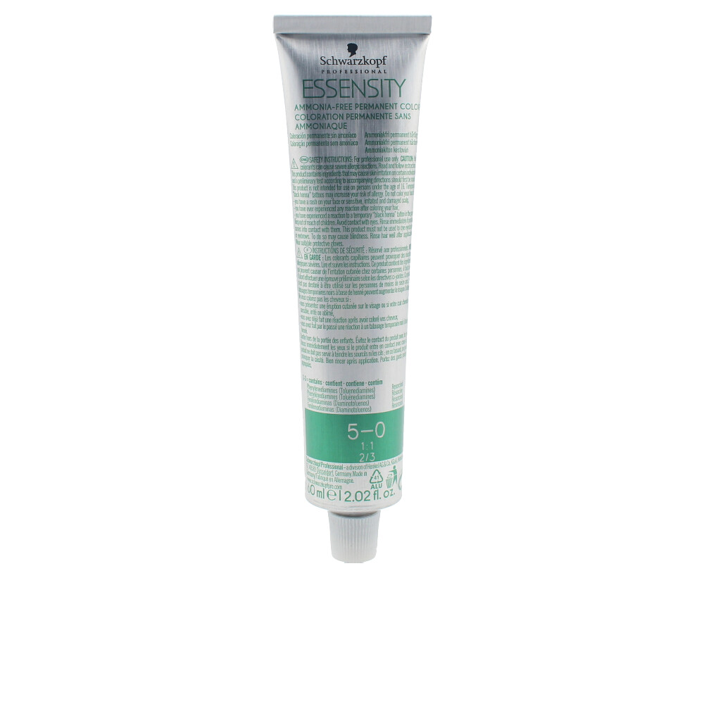 

Essensity ammonia-free permanent color #5-0