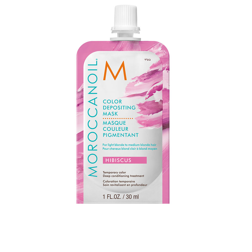 Color Depositing Mask temporary color #hibiscus