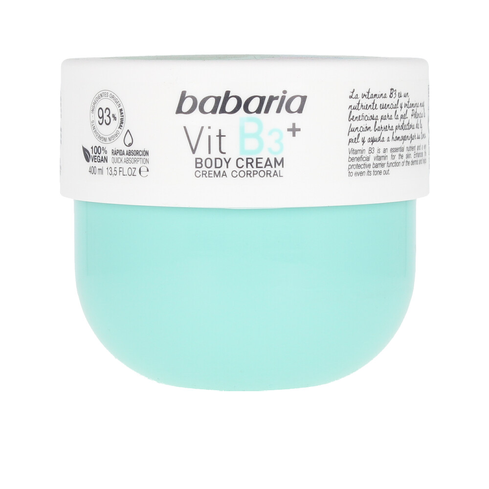 VITAMIN B3+ body cream 100% vegan 400 ml view 2