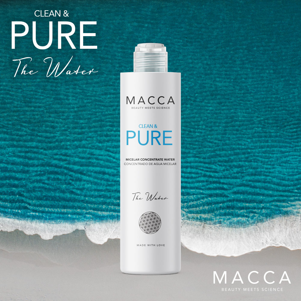 CLEAN & PURE Mizellenwaschgel – 200 ML, Schonende Reinigung Für Gesicht, Lippen & Augen, Für Empfindliche Haut