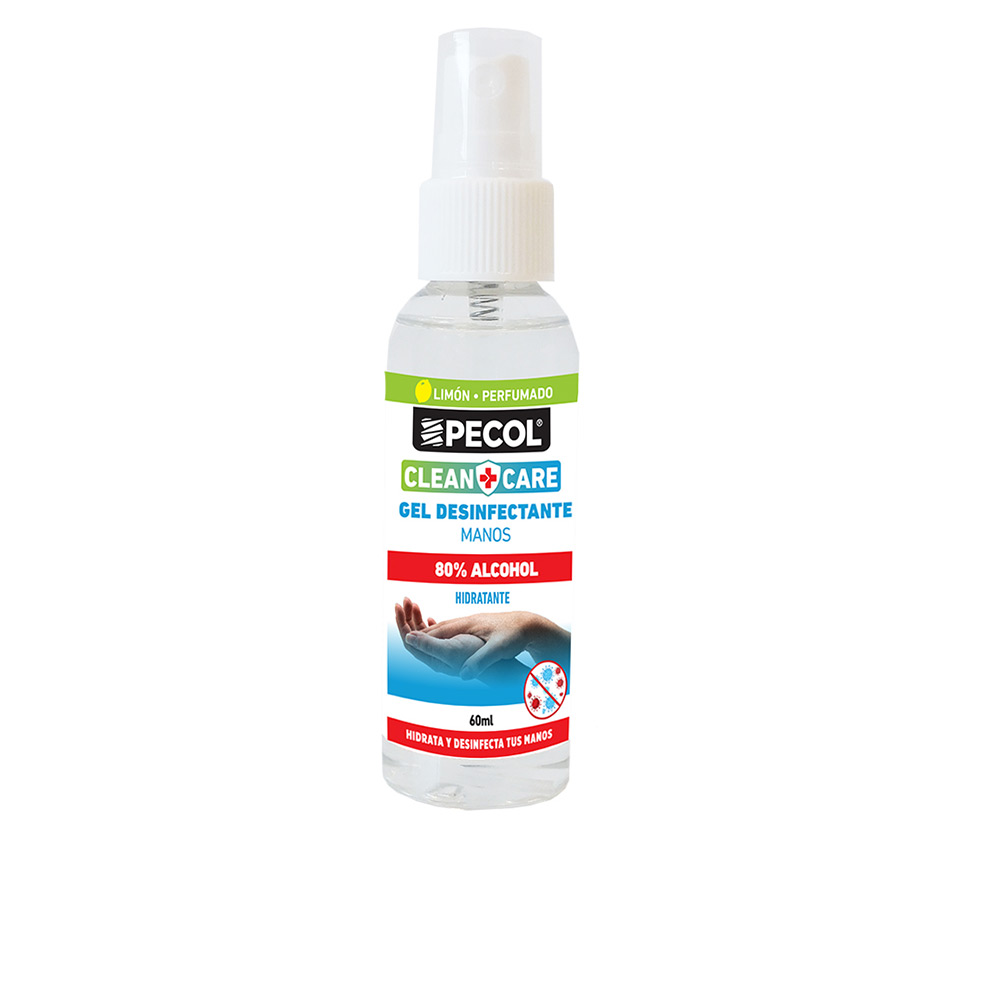 

CLEAN+CARE gel desinfectante manos 80% alcohol vaporizador 60 ml