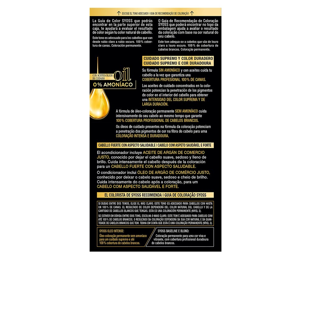 Olio Intense tinte sin amoniaco #8.05-rubio beige