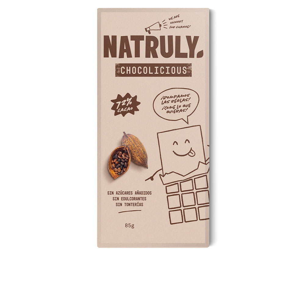 

Chocolicious 72% cacao 85 gr