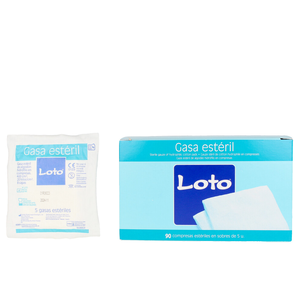 LOTO gasa suave hidrófila 100% algodón 90 u view 2