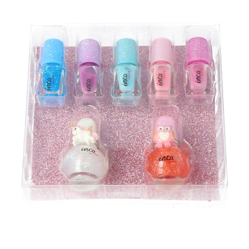 

Pintauñas Con Anillos lote 9 pz