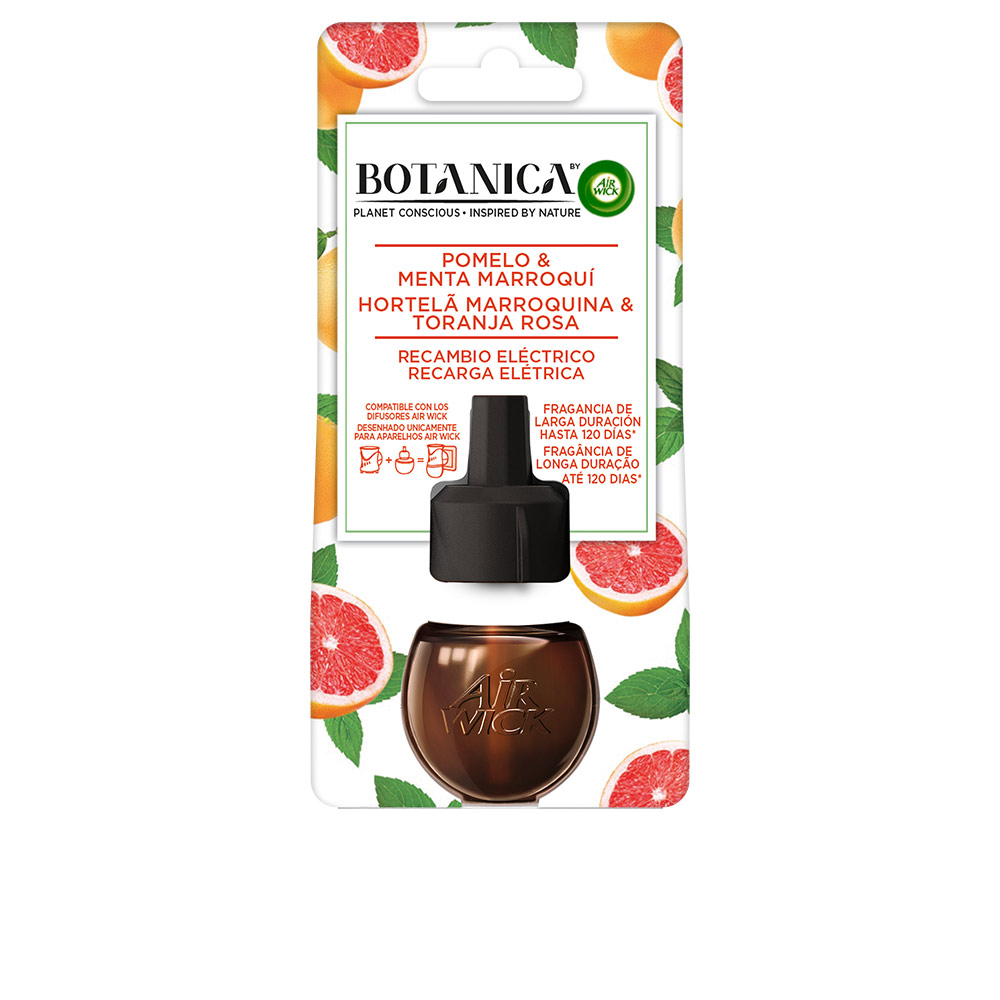 

Botanica ambientador eléctrico recambio #pomelo & menta marroquí 19 ml