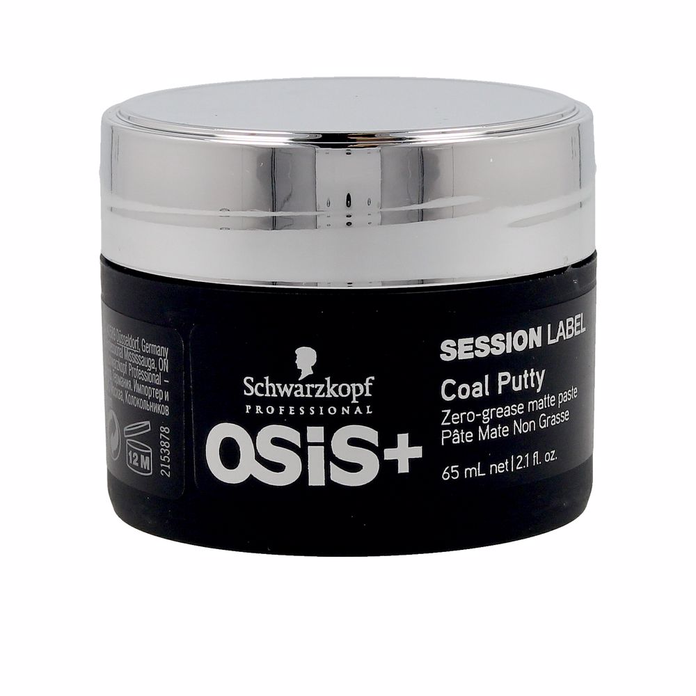 

OSIS+ session label coal putty zero grease matte paste 65 ml