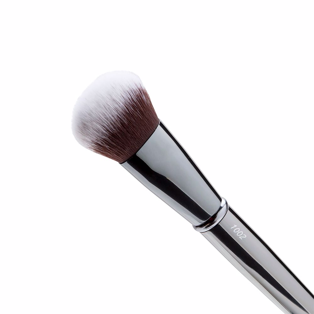 Luxury Grey 1002 Brocha Para Base – Make-up Pinsel Für Foundation, Vegan, Synthetisch & Für Flüssige/cremige Texturen