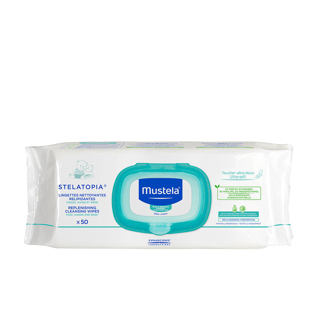 

Stelatopia toallitas limpiadoras relipidizantes 50 u