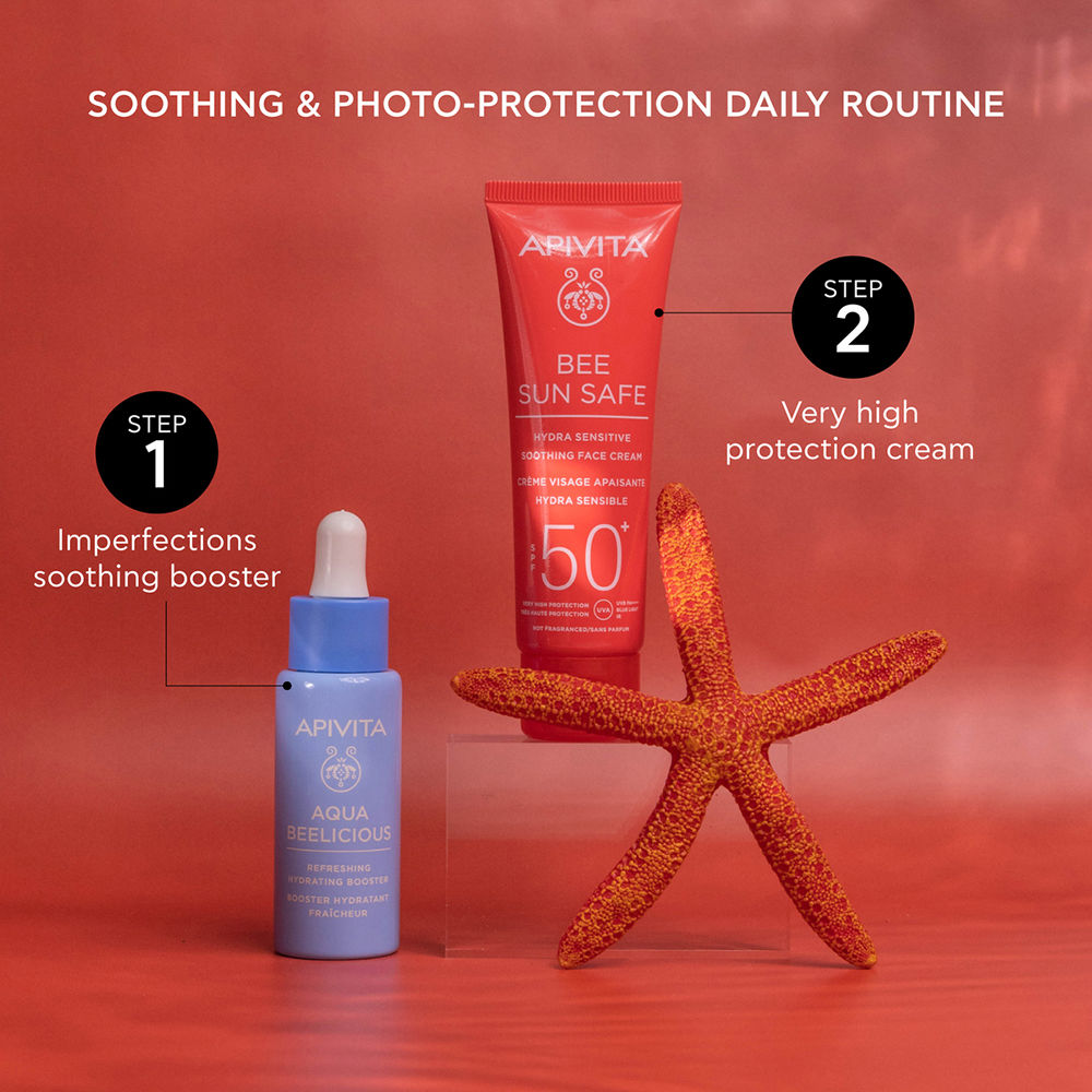BEE SUN SAFE Hydra Sensitive Soothing Face Cream SPF 50+ Fragrance