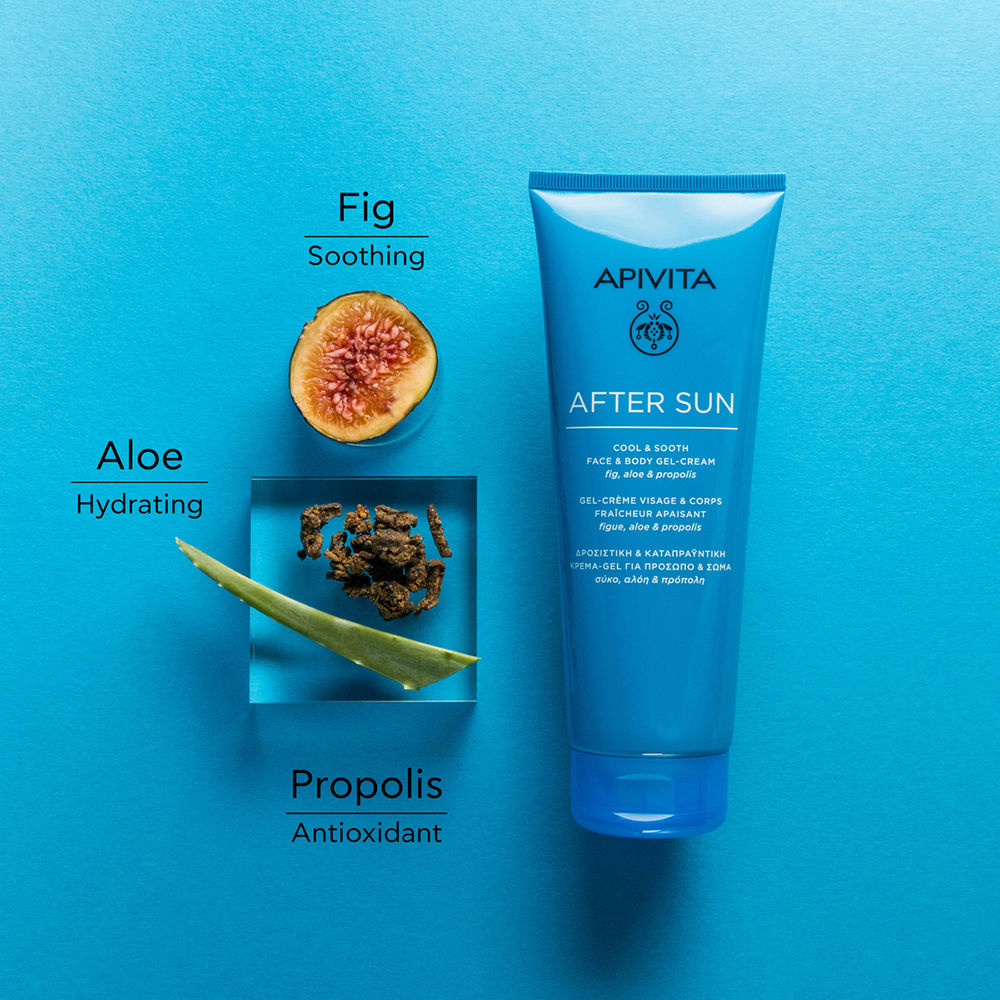 BEE SUN SAFE After Sun Cool & Soth Gel-Cream for face and body Sun