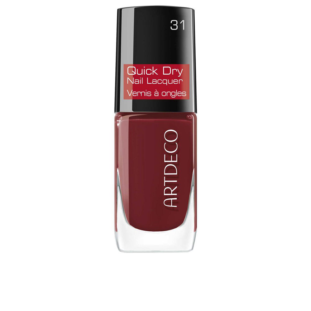 Quick Dry nail lacquer #confident red