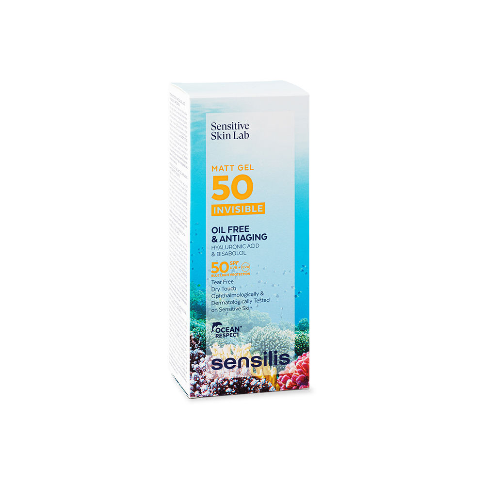 MATT GEL INVISIBLE oil-free & anti-aging SPF50+ Sunscreen Sensilis