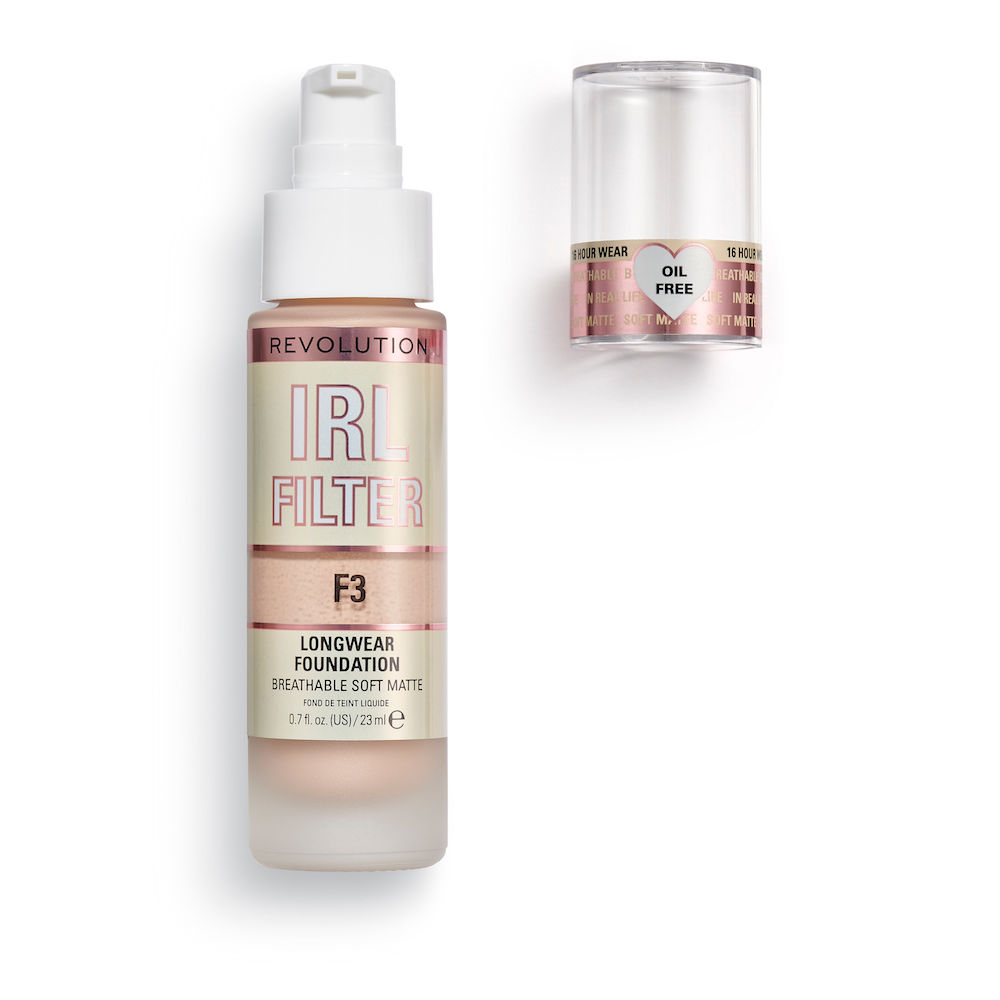 Revolution Make Up Irl Filter fond de teint longue tenue #F3 8