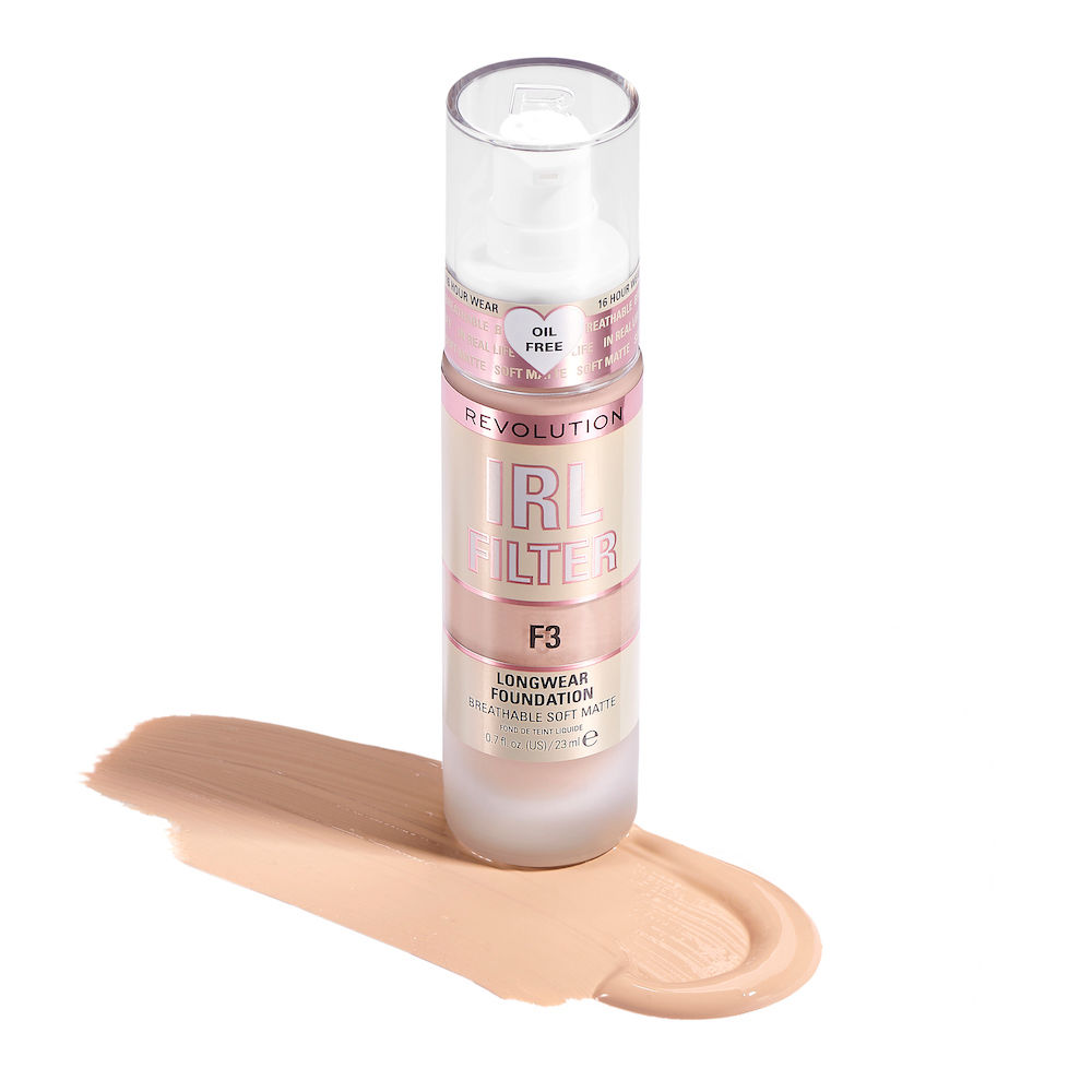 Revolution Make Up Irl Filter fond de teint longue tenue #F3 9