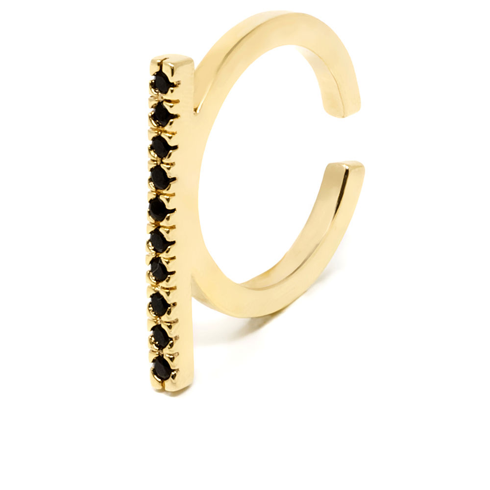 MANHATTAN BLACK anillo #oro brillo