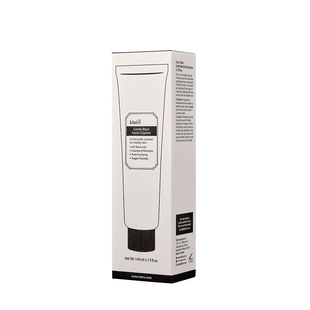 GENTLE BLACK facial cleanser view 2