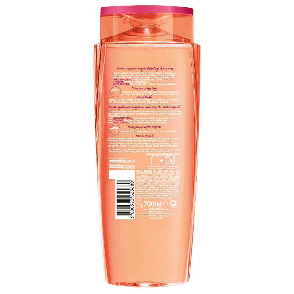 L'Oréal Paris Elvive Dream Long shampooing reconstructeur 700 ml - vue 3