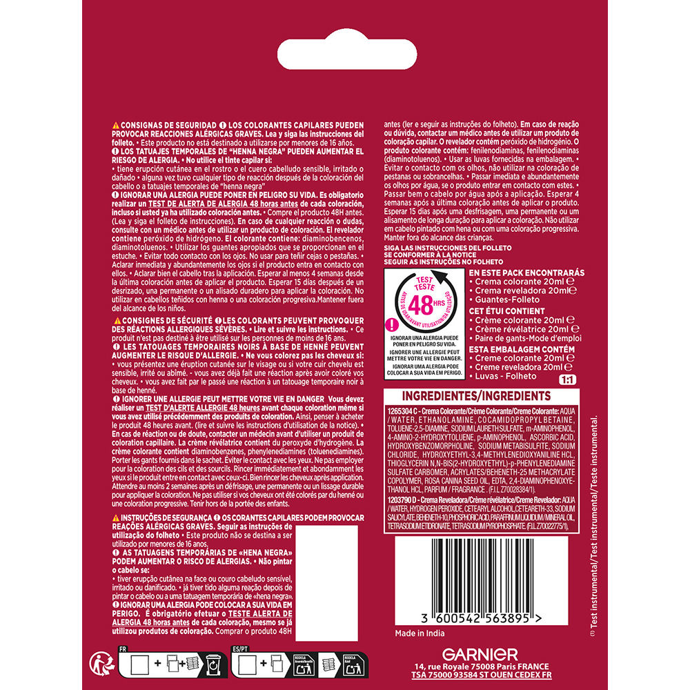 Color Sensation shampooing couleur ton sur ton #5.0 châtain - vue 4