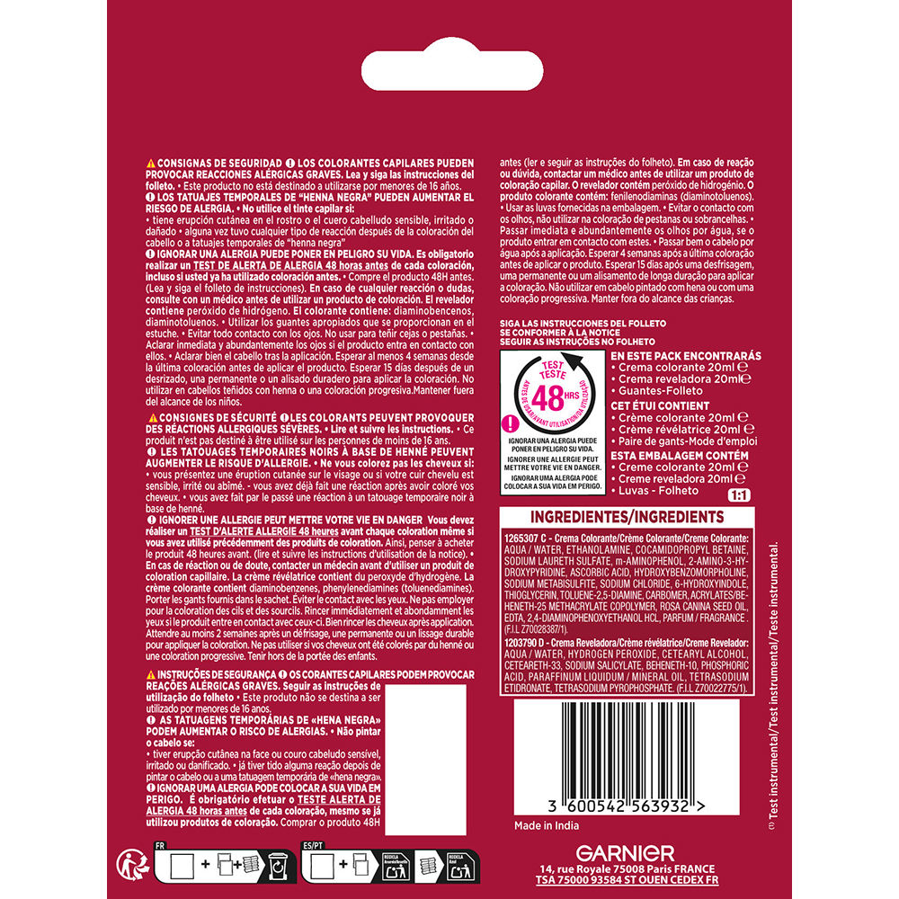 Color Sensation shampooing colorant ton sur ton #7.0blond - vue 3