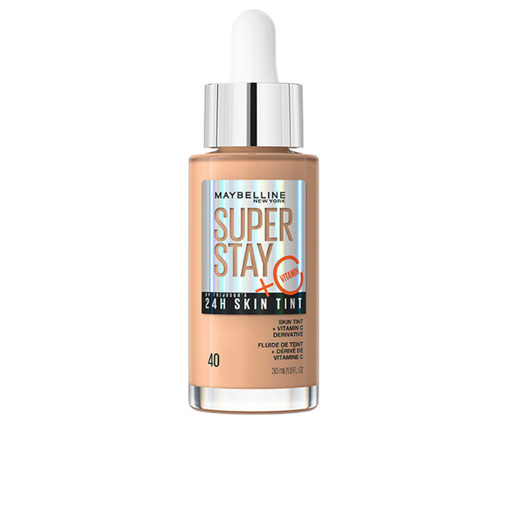 Fond De Teint Liquide Longue Tenue Teinte 40 Skin Tint 24h Superstay Maybelline New York Le Flacon De 30ml