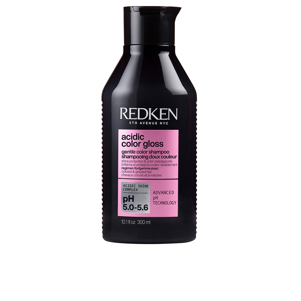 Das sulfatfreie Shampoo Acidic Color Gloss verstärkt den Glanz Ihrer Farbe. 300 ml