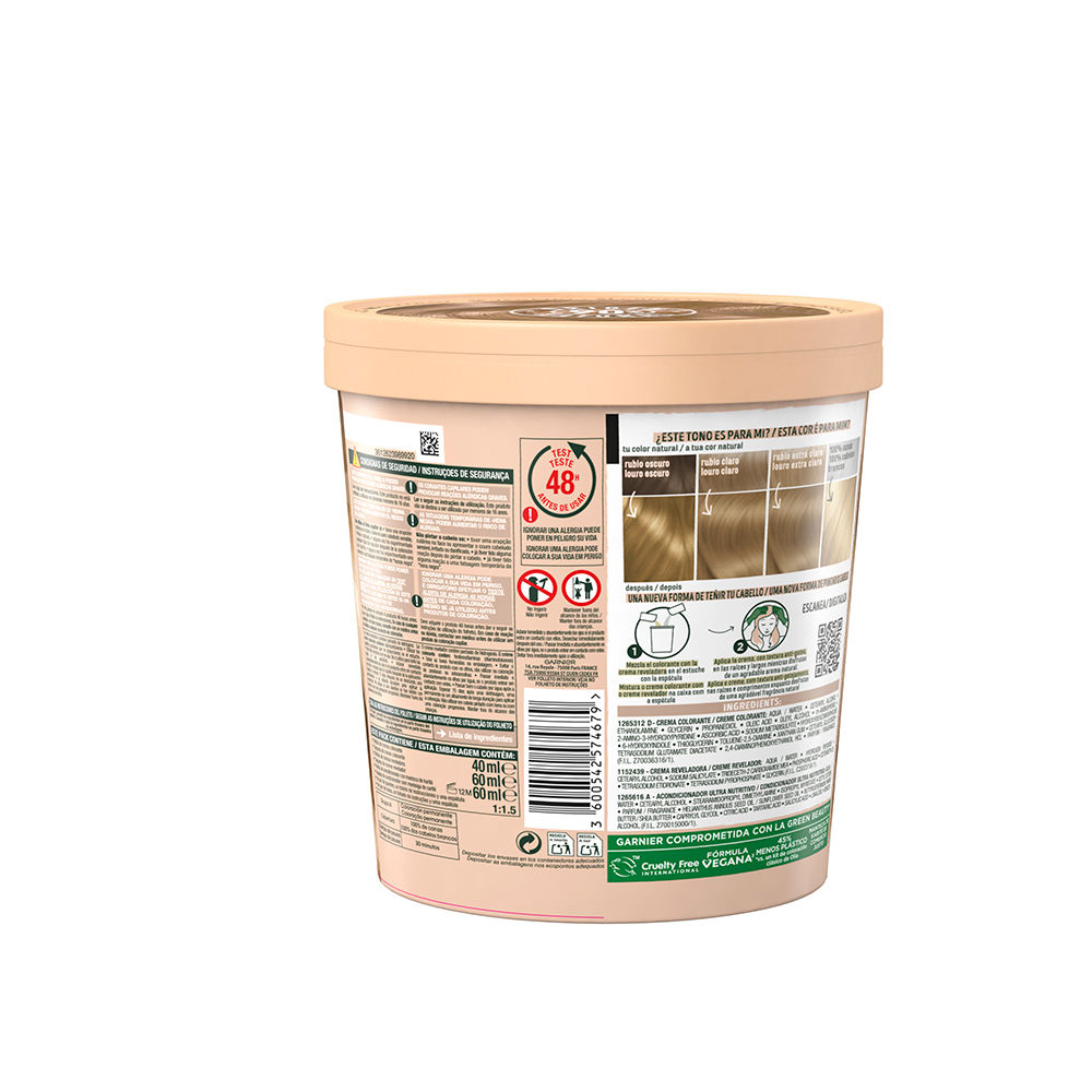 Good Coloration permanente #8.13 blond - vue 2