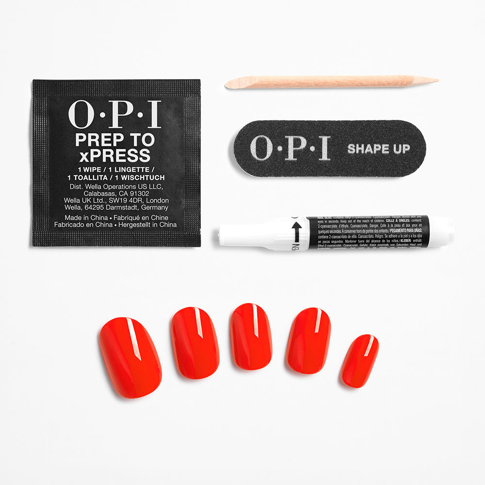 OPI xPRESS/ON 人工爪アイコニック シェード Opi、ネイルチップと