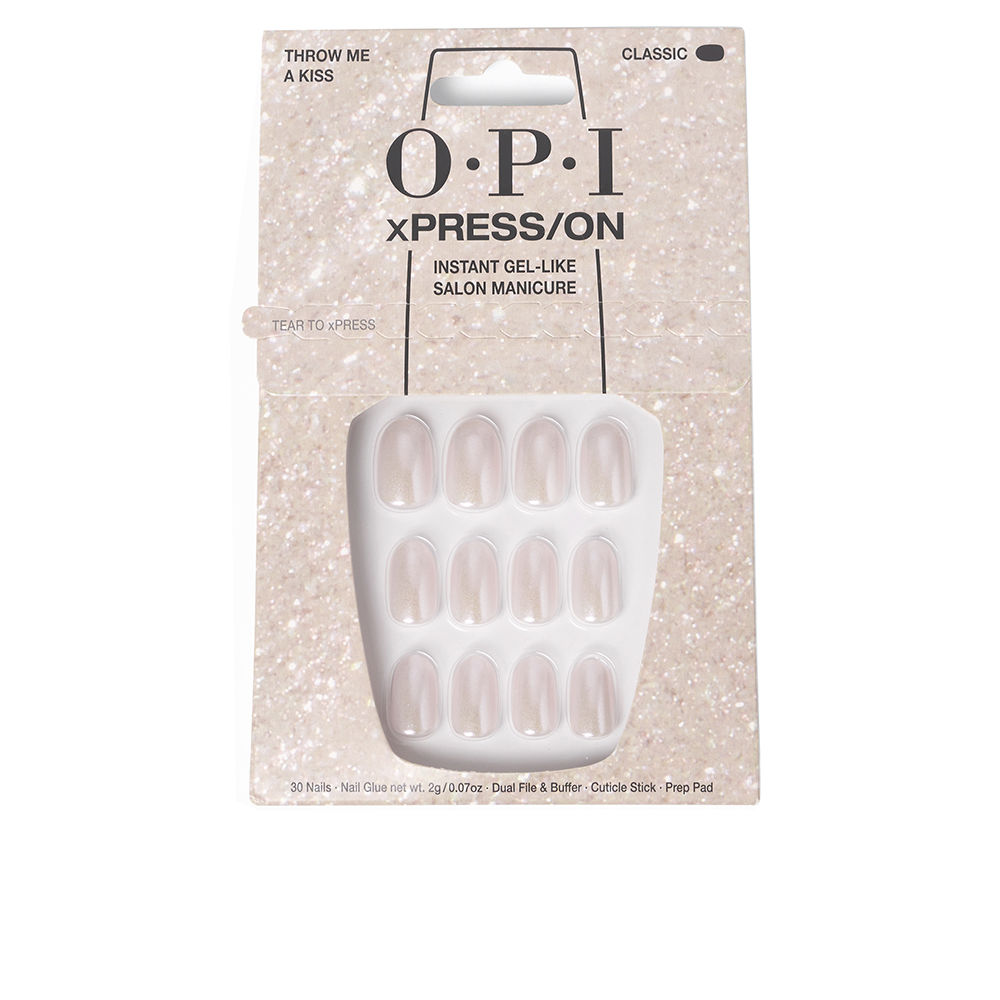 Opi xPRESS/ON Künstliche Nägel Iconic Shades #Throw Me a Kiss 30 Stück