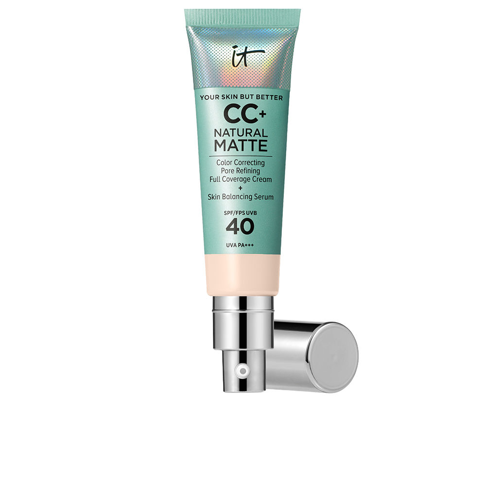 CC+ Natural Matte base de maquillaje en crema SPF40 #Fair porcelaine